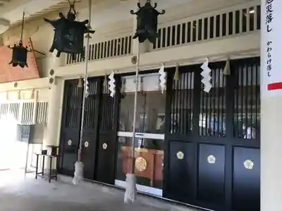 福井県護国神社の本殿・本堂