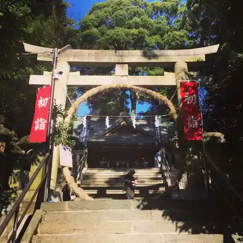 五所神社の鳥居