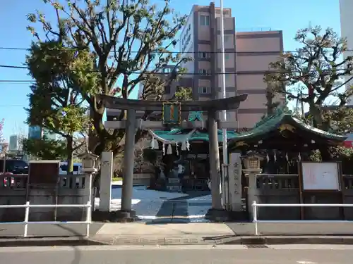幸稲荷神社の鳥居