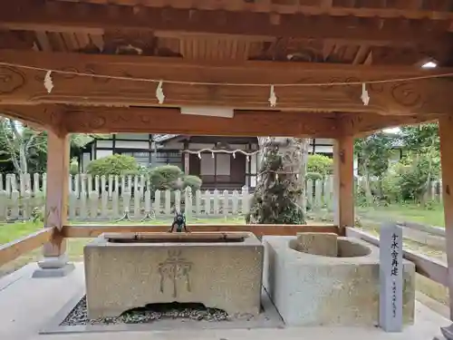 小野住吉神社の手水舎