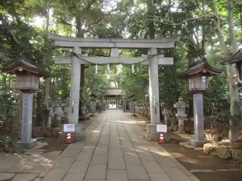 駒木諏訪神社の鳥居