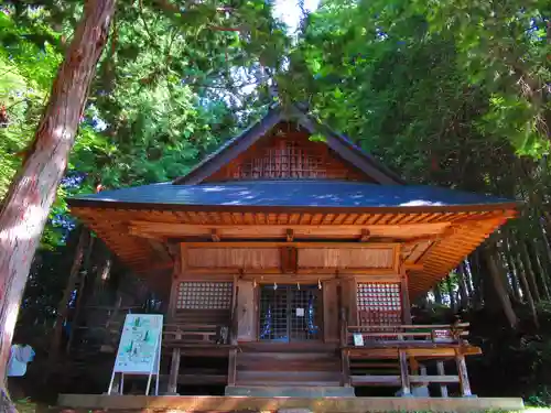 戸隠神社火之御子社の本殿