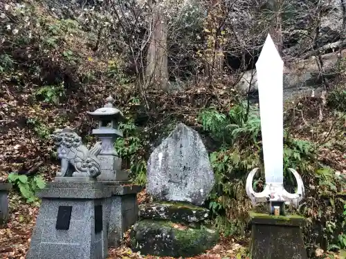 乳穂ヶ滝不動尊(青森県)