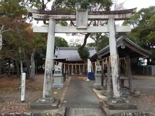 若宮八幡宮の鳥居