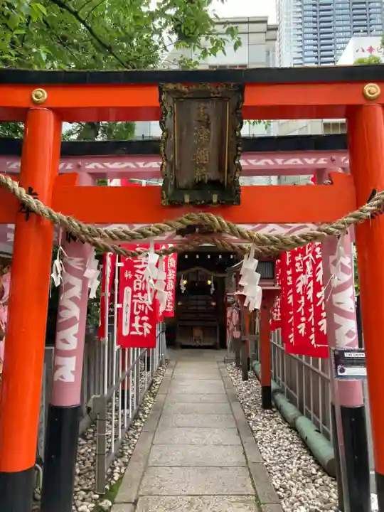 露天神社(お初天神)の鳥居