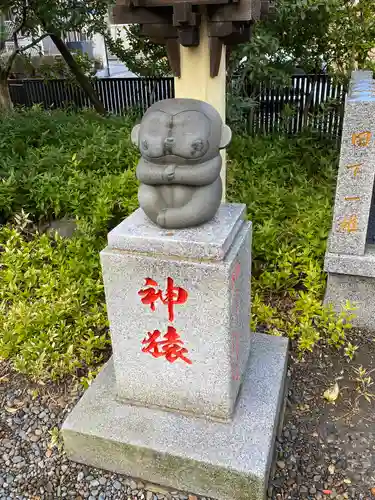 猿江神社の狛犬