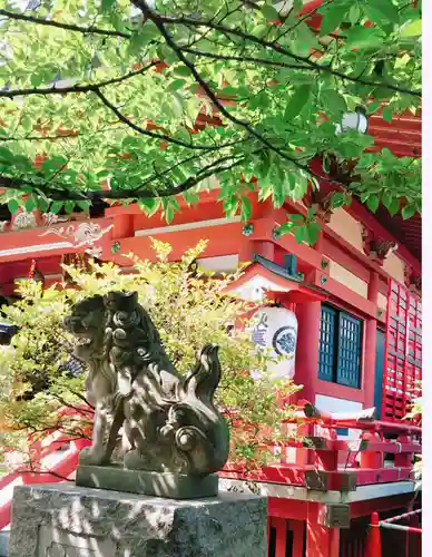 秋葉神社の狛犬