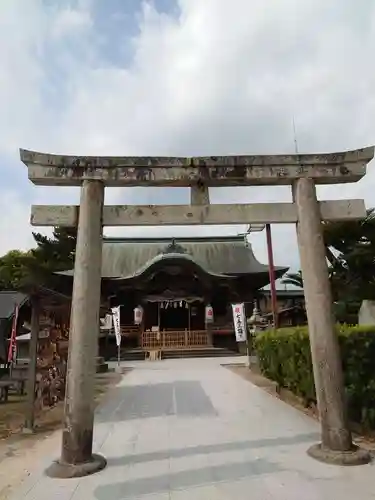 白潟天満宮の鳥居