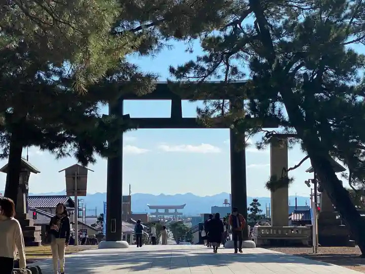 出雲大社の鳥居