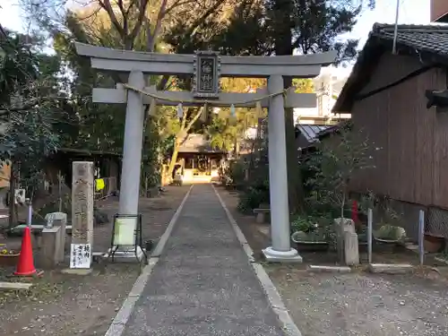 八幡神社の鳥居