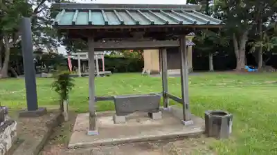 館山神社の手水舎