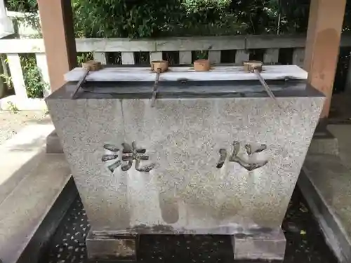 赤羽八幡神社の手水舎