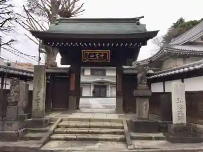 金乗院(目白不動尊)の山門・神門