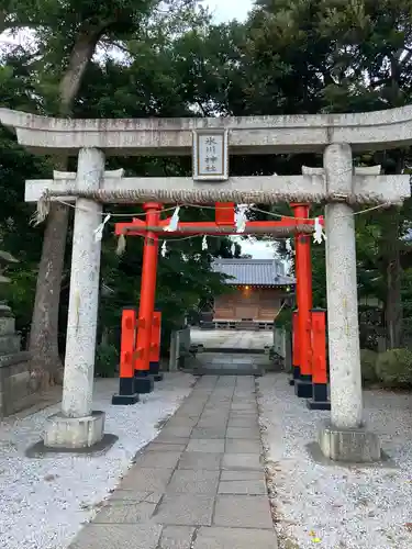 島根氷川神社の鳥居