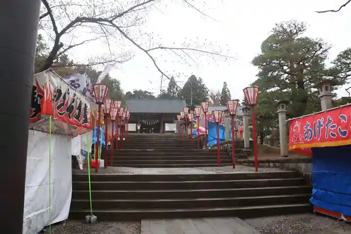 開成山大神宮の景色