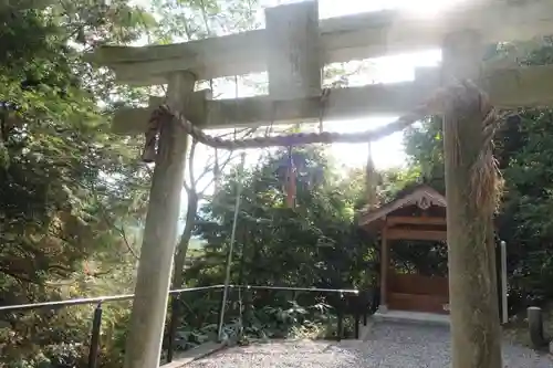 サムハラ神社 奥の宮の鳥居