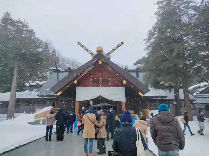 北海道神宮の本殿・本堂