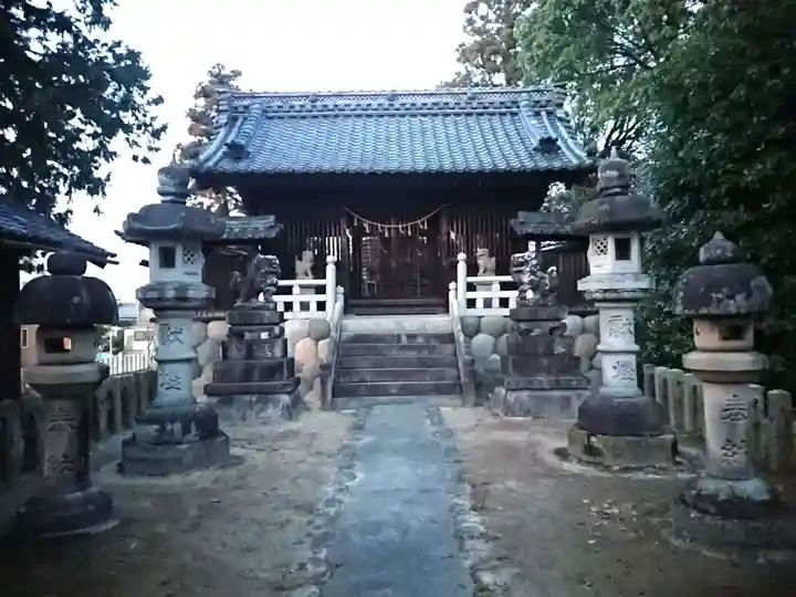 河俣下神社(一色川俣)の本殿・本堂
