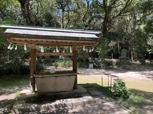 江田神社の手水