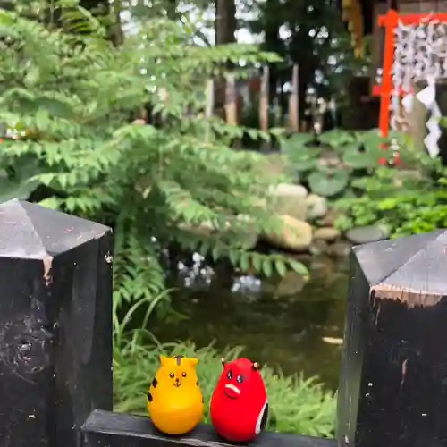 田無神社の庭園