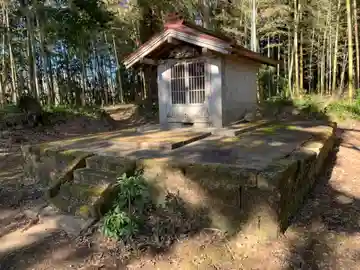神社跡の本殿・本堂