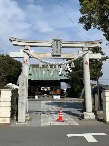 菖蒲神社の鳥居