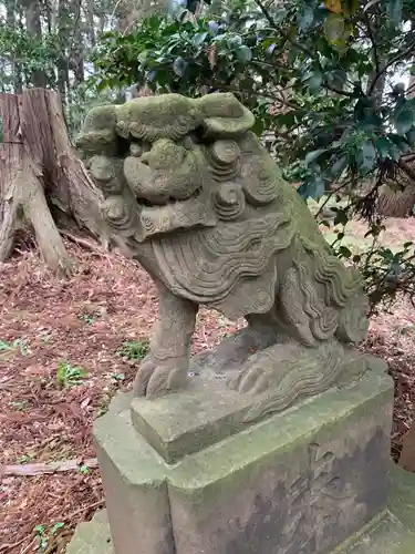 阿夫利神社の狛犬