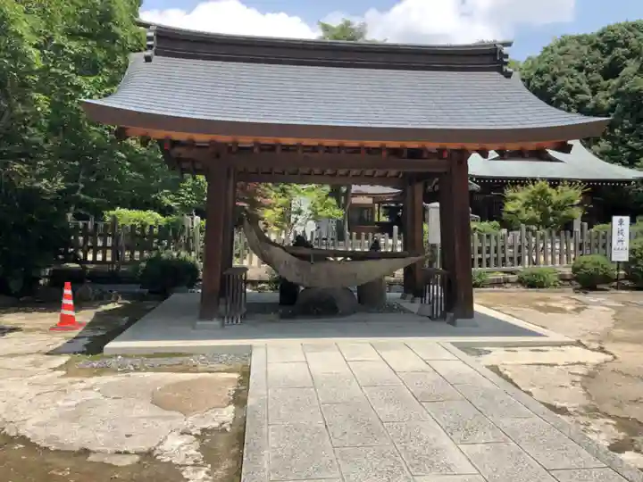 多家神社の手水舎