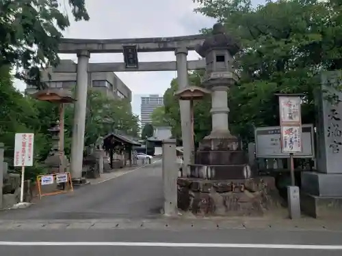 加納天満宮の鳥居