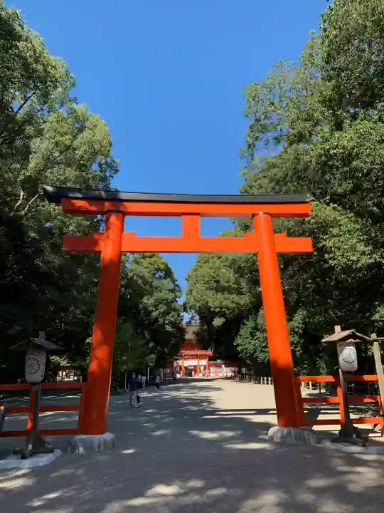 賀茂御祖神社(下鴨神社)の鳥居