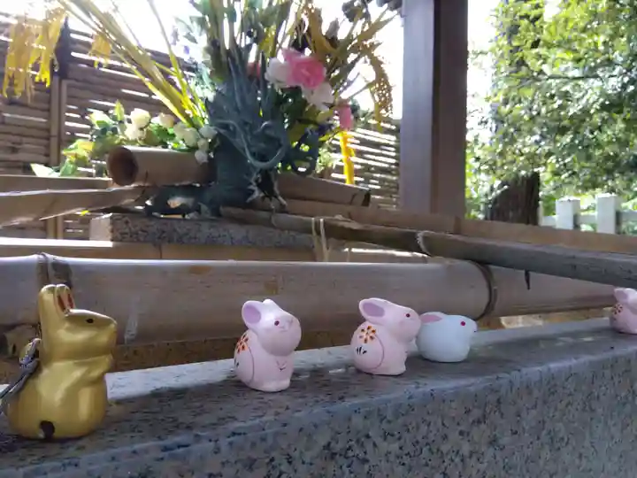 菟橋神社の手水舎