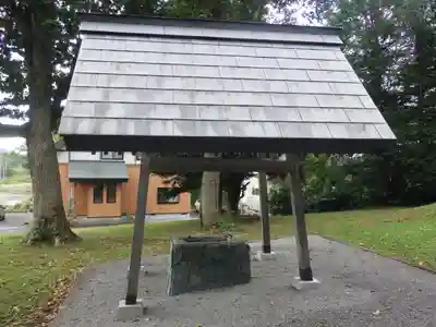 歌登八幡神社の手水舎