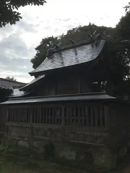 多氣神社の本殿・本堂