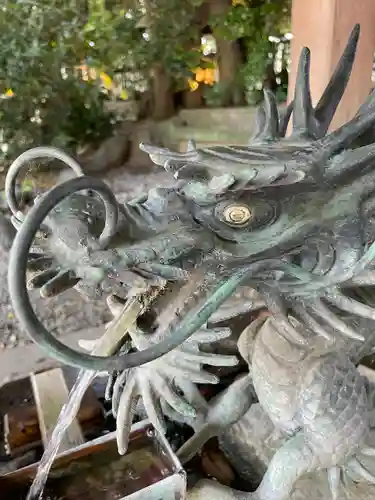 川越氷川神社の手水舎