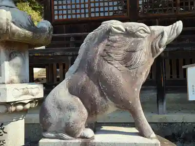 和氣神社（和気神社）の狛犬