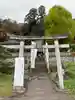 浅岸薬師神社の鳥居