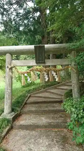 黒川神社の鳥居