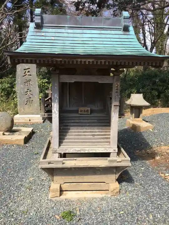 佐波波地祇神社の末社・摂社