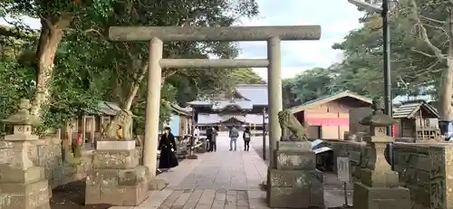 酒列磯前神社の鳥居