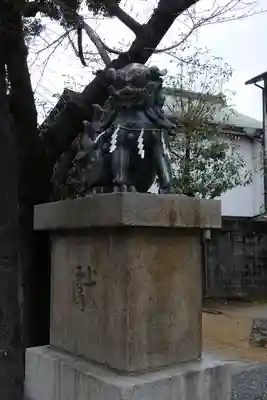 阿倍王子神社の狛犬