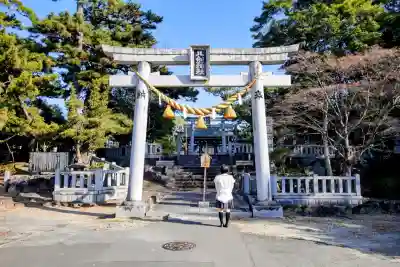 和泉八劔神社の鳥居