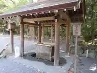 月夜見宮(豊受大神宮別宮)の手水舎