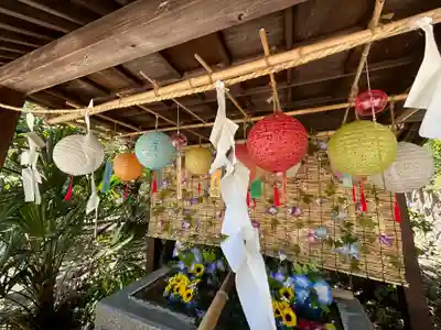 四倉諏訪神社の手水舎