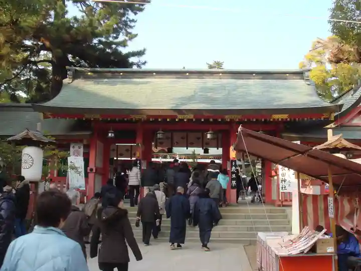 長田神社の山門・神門