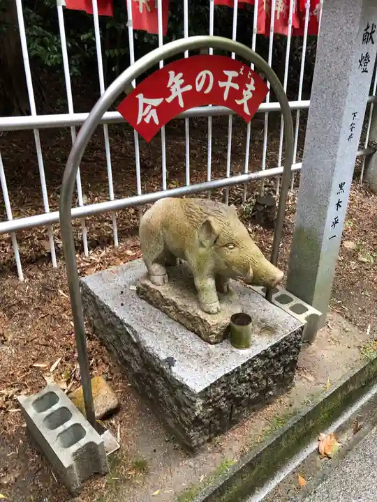 吉備津神社の狛犬