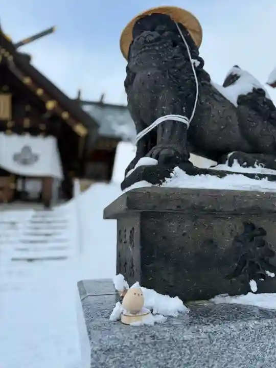 札幌諏訪神社の狛犬