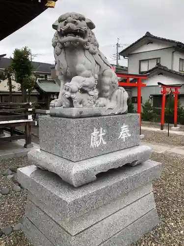 吉野神社の狛犬