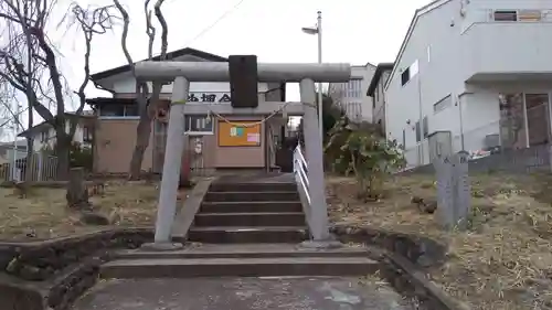 深山神社の鳥居