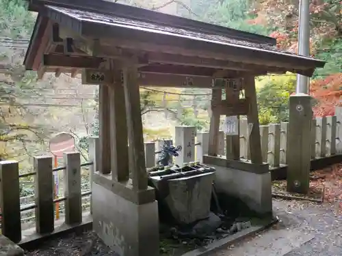 九頭龍神社の手水