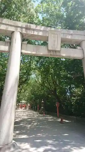 住吉神社の鳥居